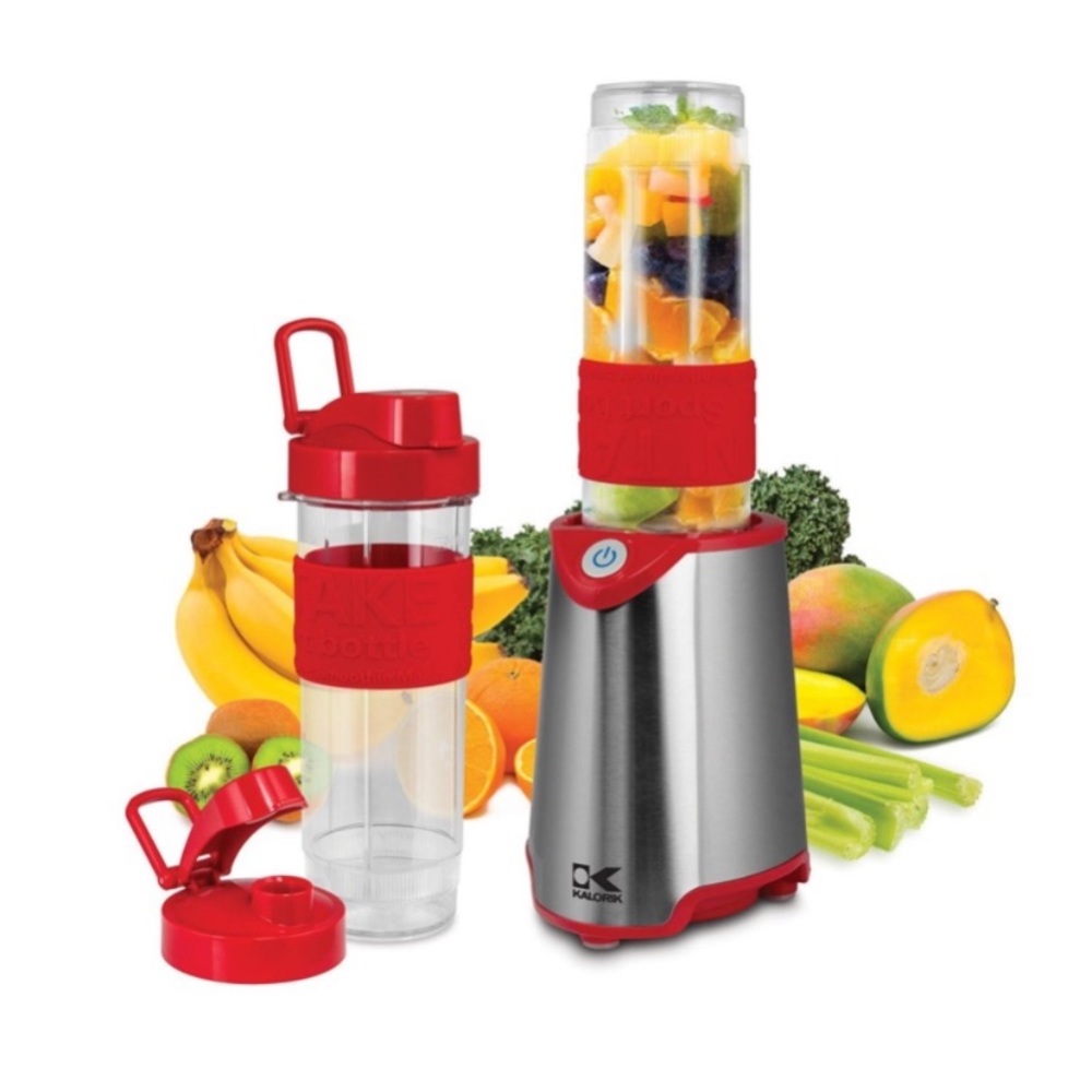 NEW Kalorik Personal Blender + 2 Portable Bottles